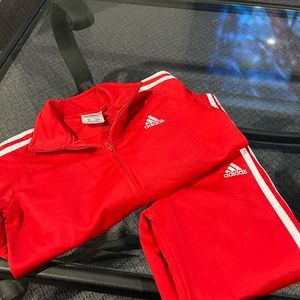 Boys Adidas track suit